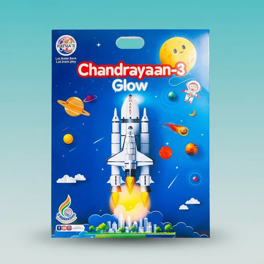 Ratna CHANDRAYAAN 3 GLOW Sticker by Gifthubmart