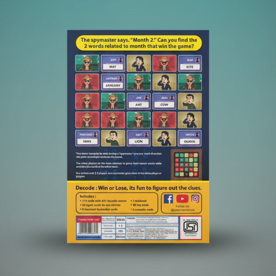 Ratna Decode The Top Secret Word Game 7+ by Gift Hub Mart