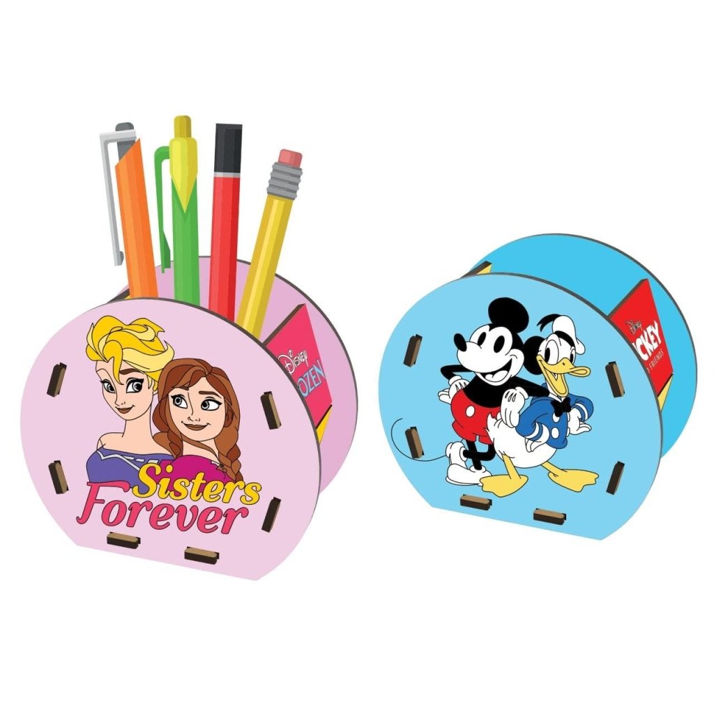 Ratna Disney Wooden Pen Stand 5+ by Gifthubmart