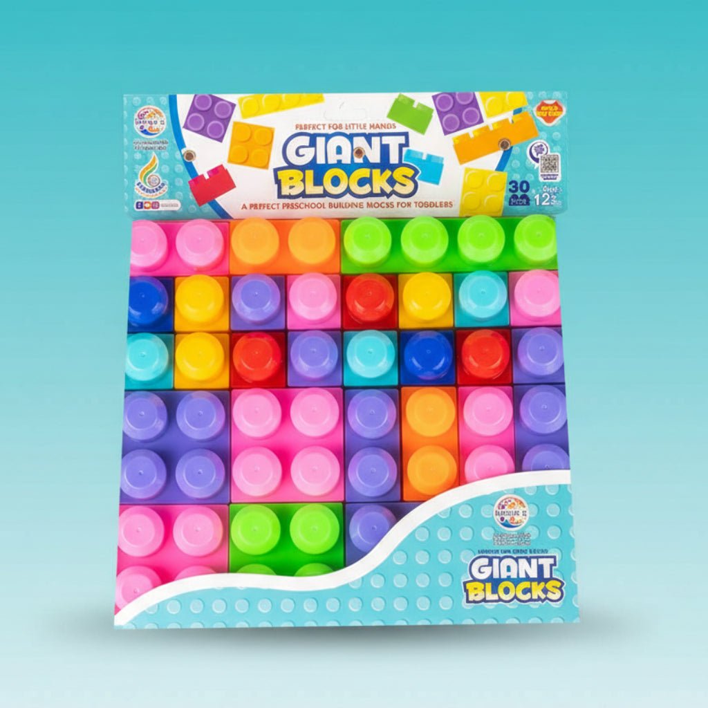Ratna GIANT BLOCKS 30 PCS 12m+ by Gifthubmart