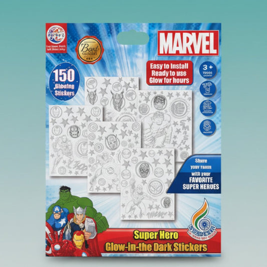 Ratna Marvel Glowing Star Mix Sticker by Gifthubmart
