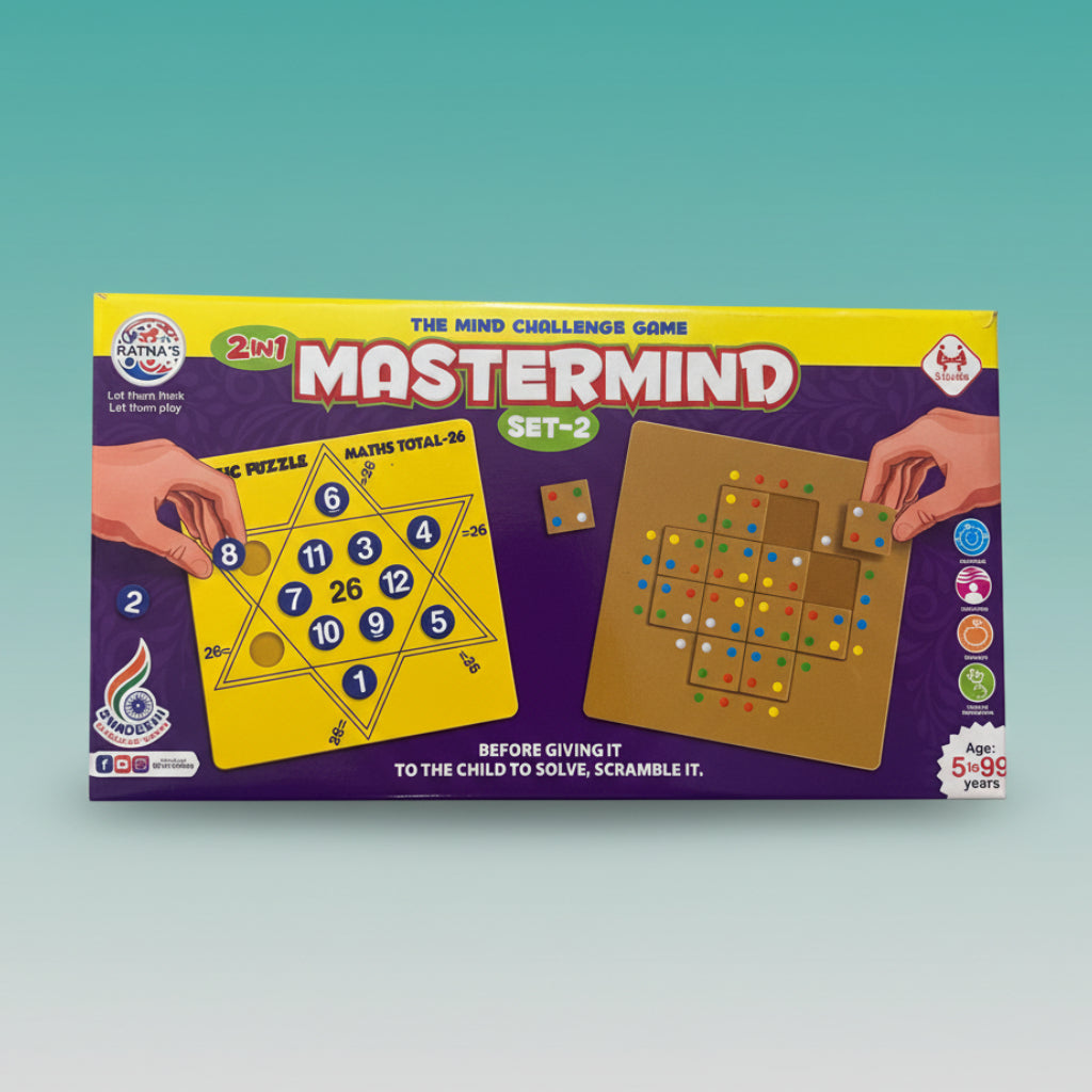 Ratna Mastermind 2 in 1 Set 2- 5+ by Gifthubmart
