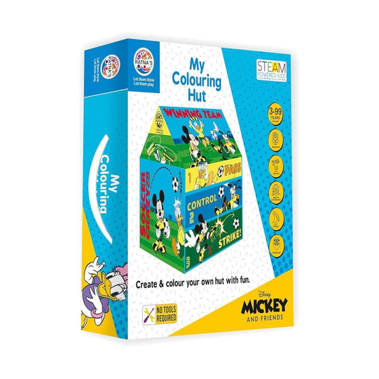 Ratna MY COLOURING HUT MICKEY & FRIENDS 3+ by Gifthubmart