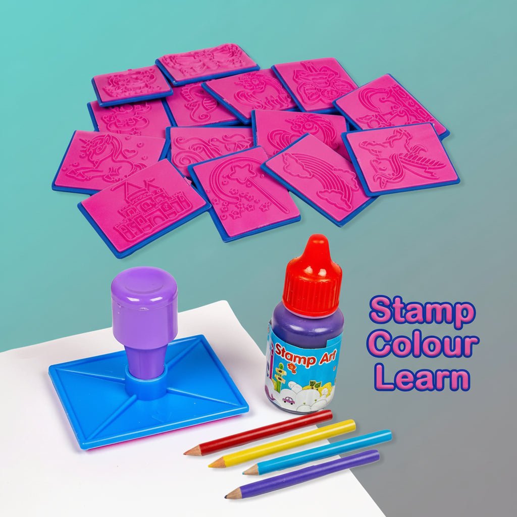Ratna Stamp Art Unicorn by Gifthubmart