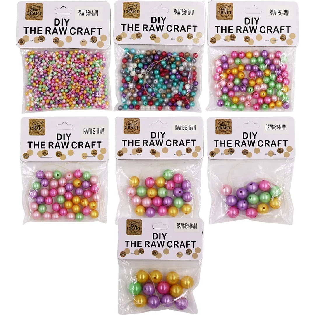 Art Creation Craft Materials- Multicolour Metal Balls