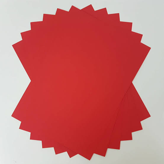 Cardstock Paper- A3- Red