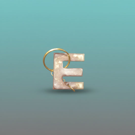 Resin Alphabet Keychain by Gift Hub Mart