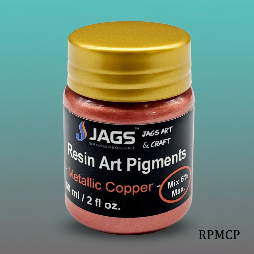 Resin Art Pigment Metallic Copper Opaque by Gifthubmart