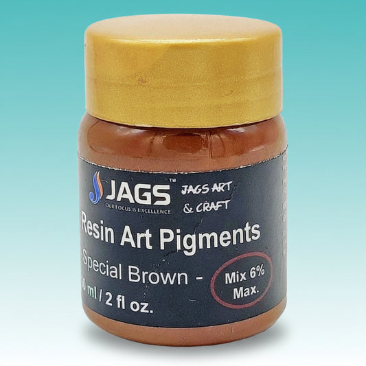 Resin Art Pigment Special Brown Opaque by Gifthubmart