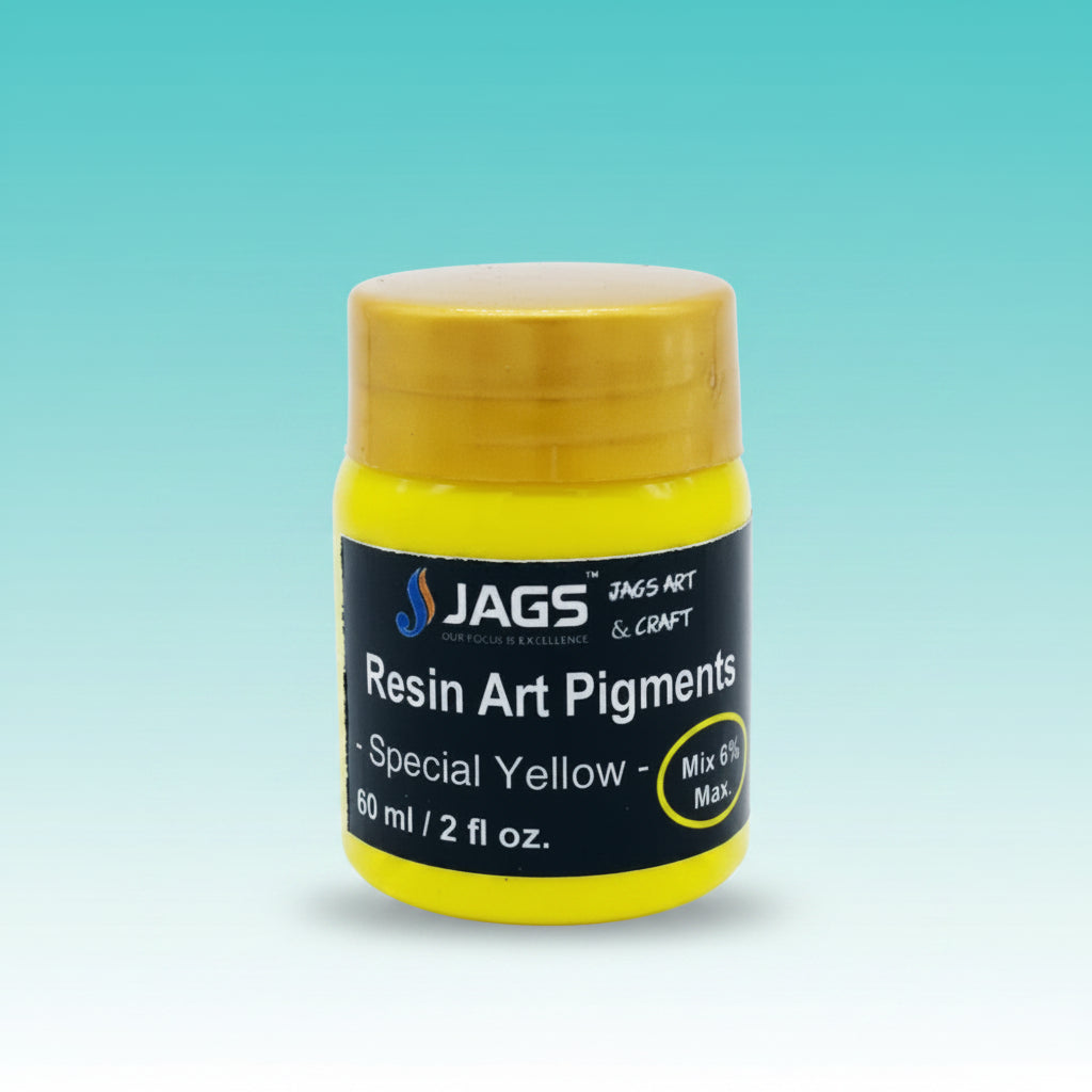 Resin Art Pigment Special Yellow Opaque by Gifthubmart