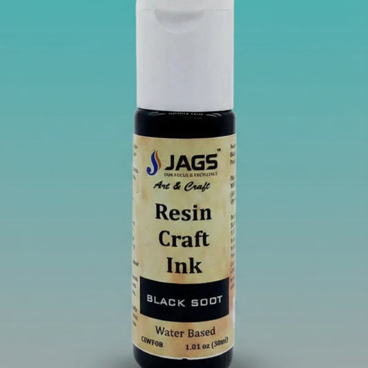 Resin Craft Ink (Water Based) Black Soot by Gifthubmart