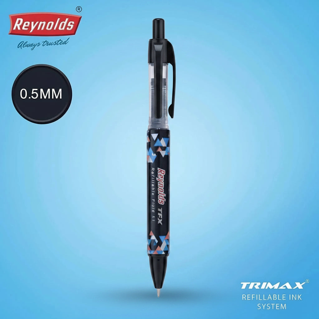 Reynolds Trimax Pen (Black) by Gifthubmart