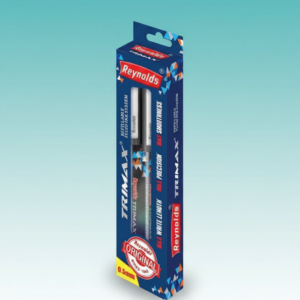 Reynolds Trimax Pen (Black) by Gifthubmart