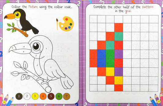 My First Numbers Copy To Colour 3+ HF - Gift Hub Mart