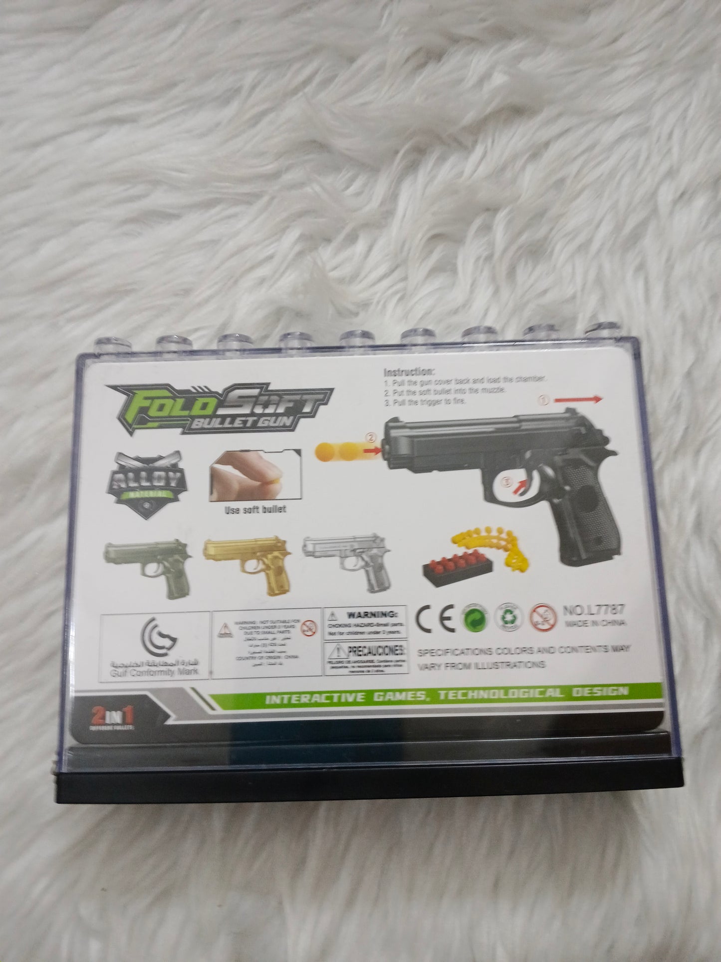 FoldSoft Bullet Gun