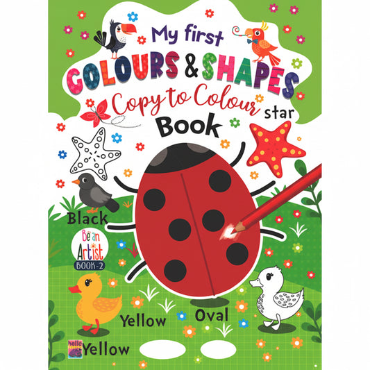 My First Colours & Shapes Copy To Colour 3+ HF - Gift Hub Mart