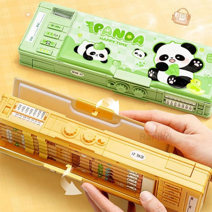 Calendar Pencil Box Double Side