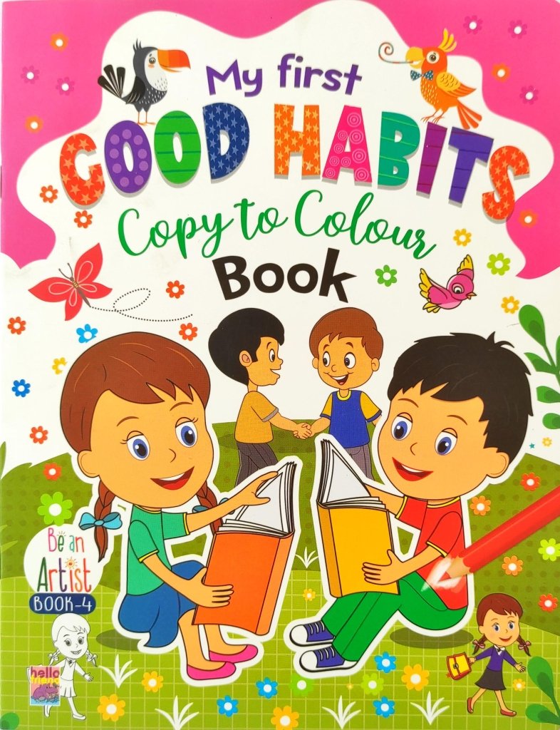 My First Good Habits Copy To Colour 3+ HF - Gift Hub Mart