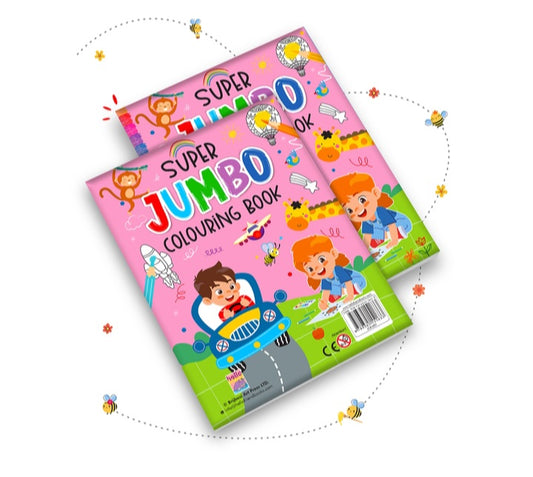 Super Jumbo Colouring Book 3+ HF - Gift Hub Mart