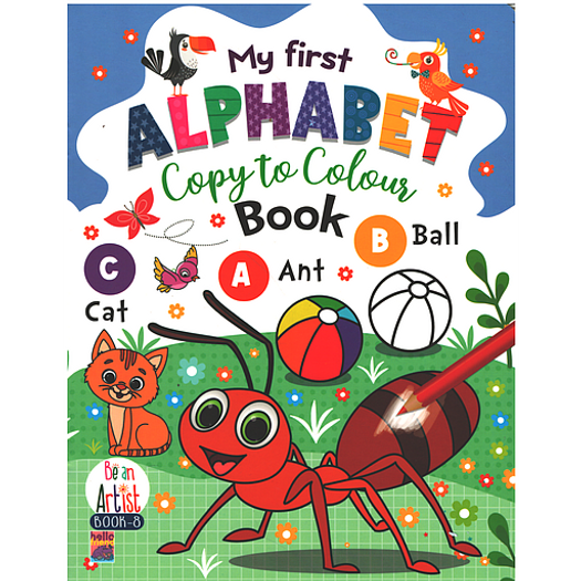 My First Alphabet Copy To Colour 3+ HF - Gift Hub Mart