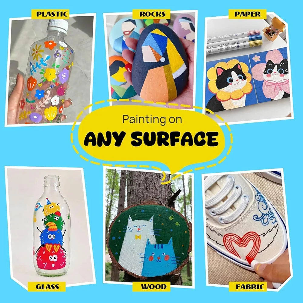 Himic Acrylic Markers 24