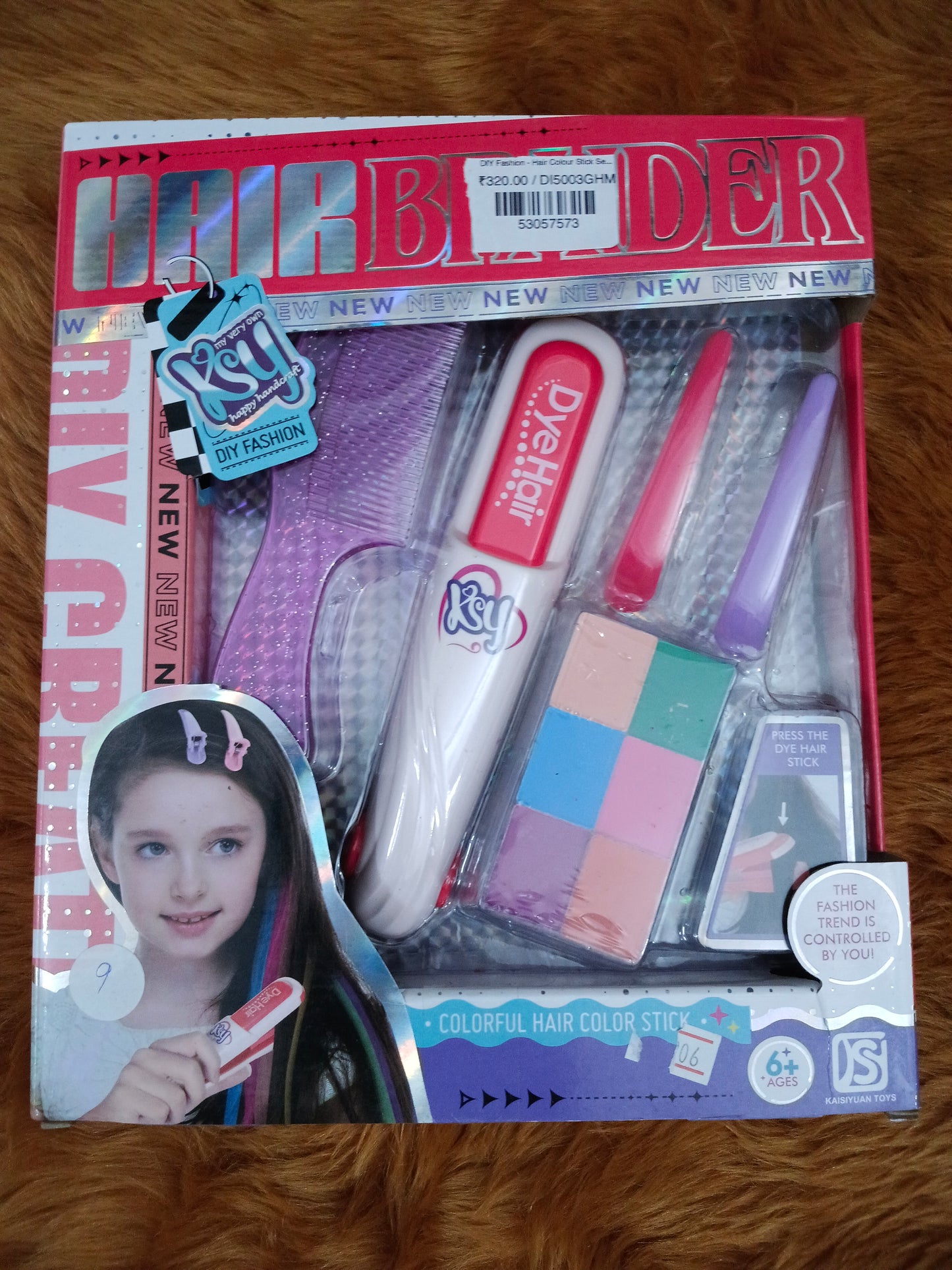 DIY Fashion - Hair Colour Stick Set 3+