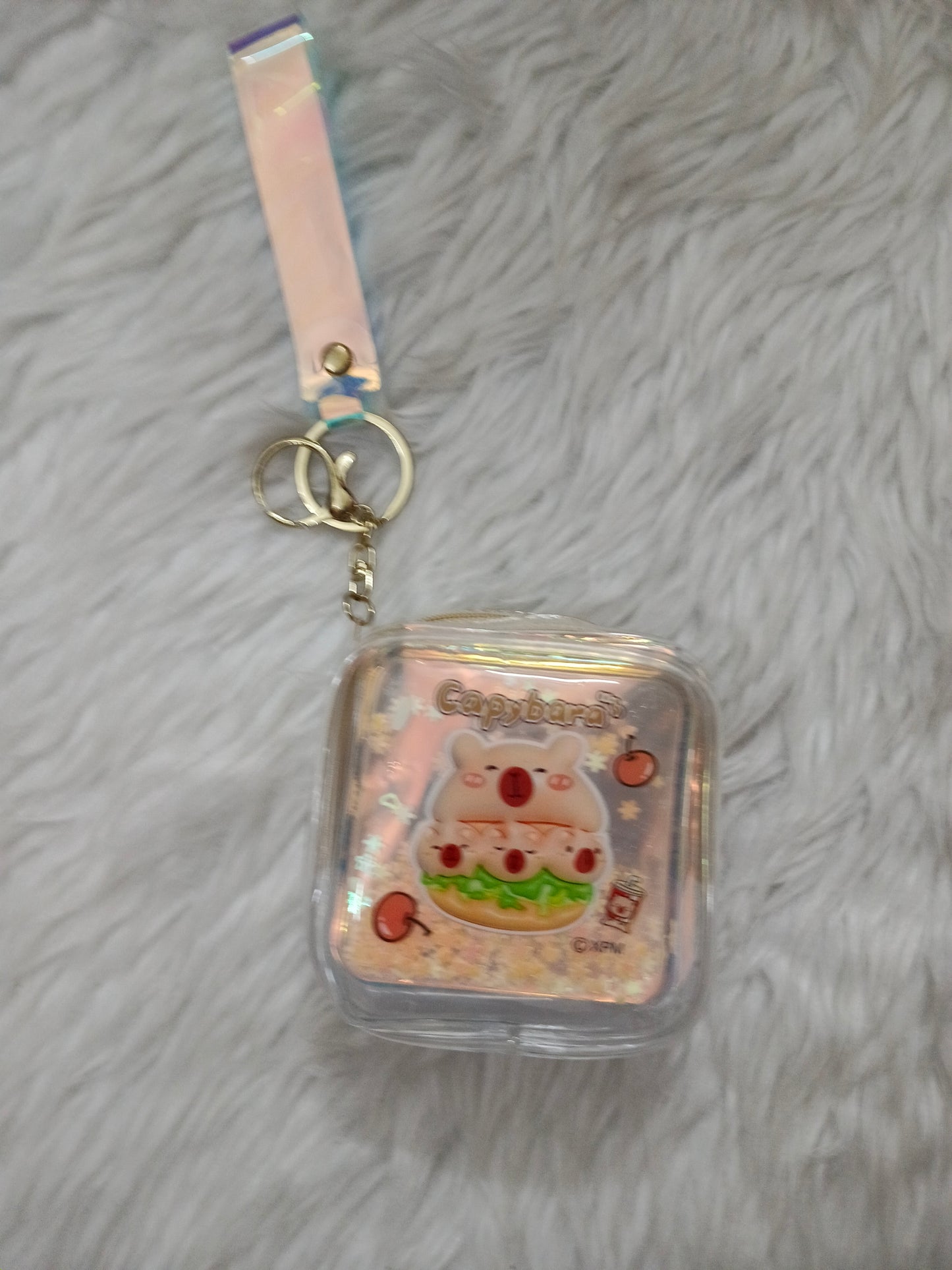Gel Pouch Key Chain