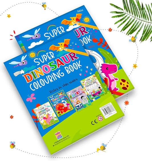 Super Dinosaur Colouring Book 3+ HF - Gift Hub Mart