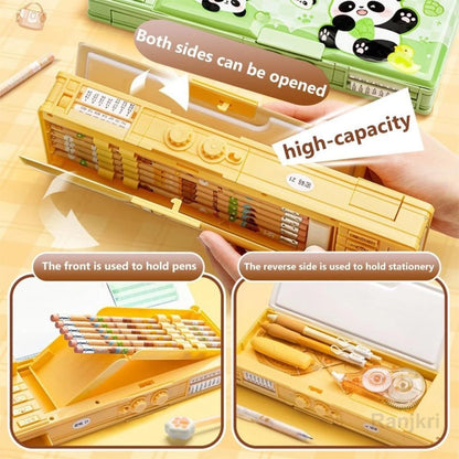 Calendar Pencil Box Double Side