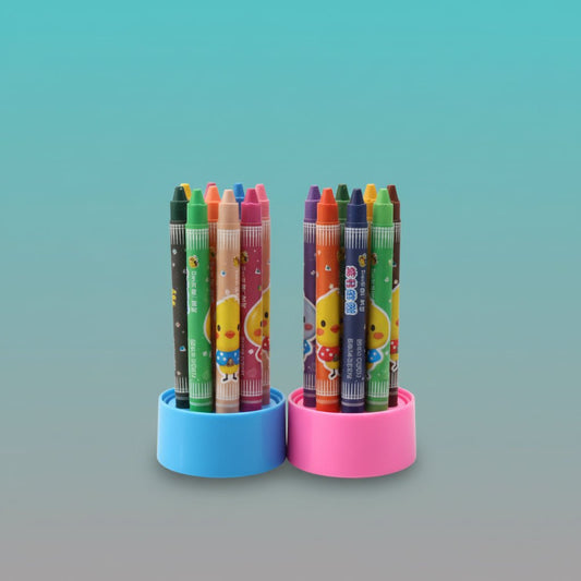 Roller Oil Pastels 12 by Gifthubmart