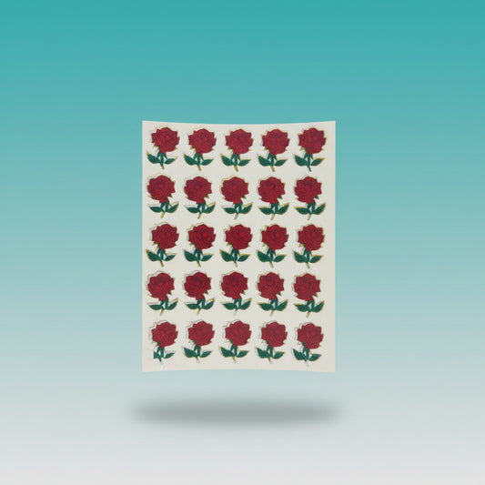 Rose Sticker by Gift Hub Mart