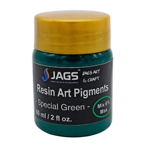 Jags Resin Art Pigment - Special Green - Opaque