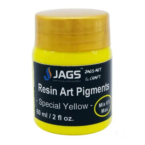 Jags Resin Art Pigment - Special Yellow- Opaque