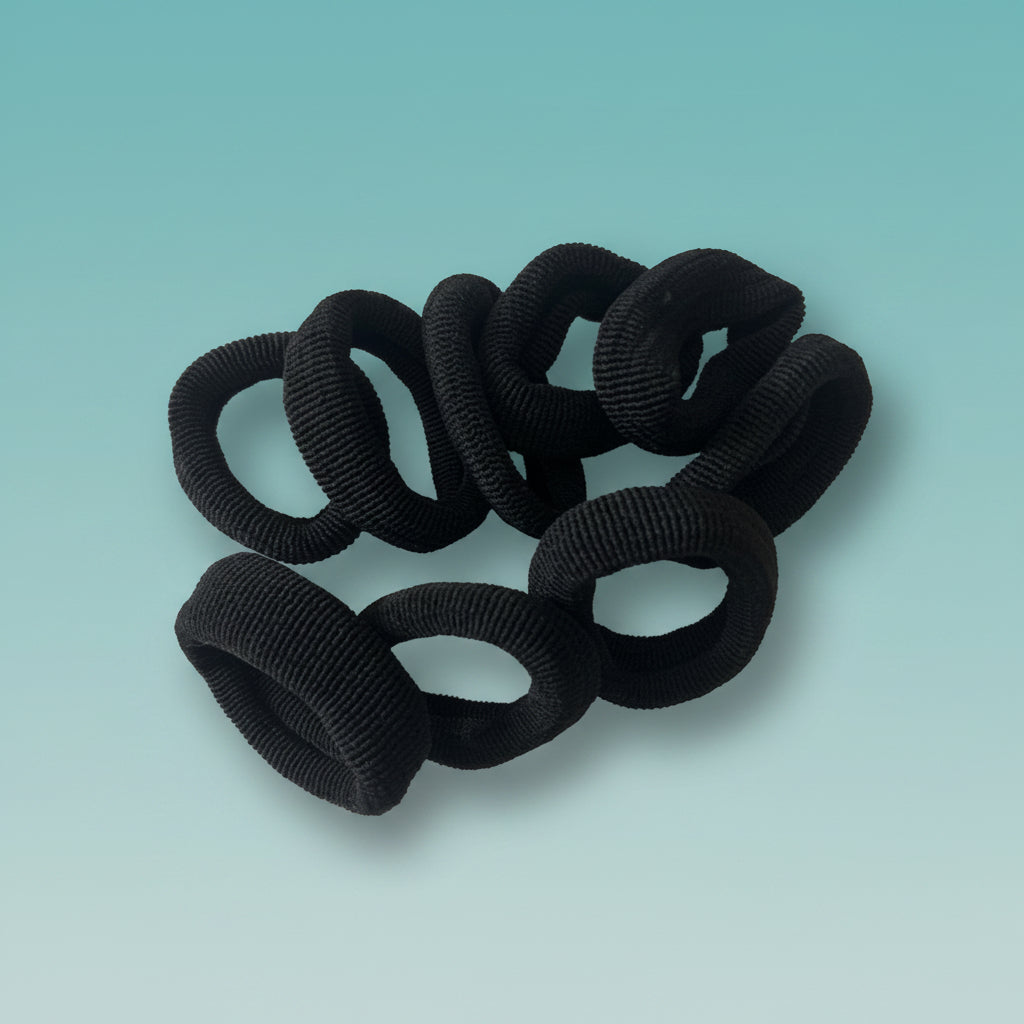 Rubber Band Black Thick by Gifthubmart