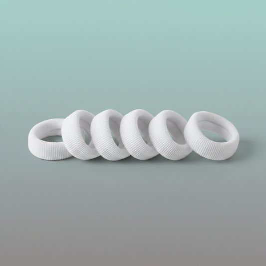 Rubber Band White Thick by Gifthubmart