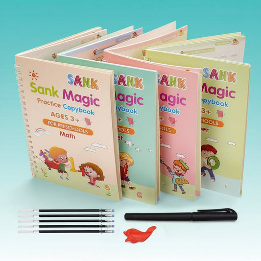 Sank Magic Book- Set Of 4 by Gifthubmart