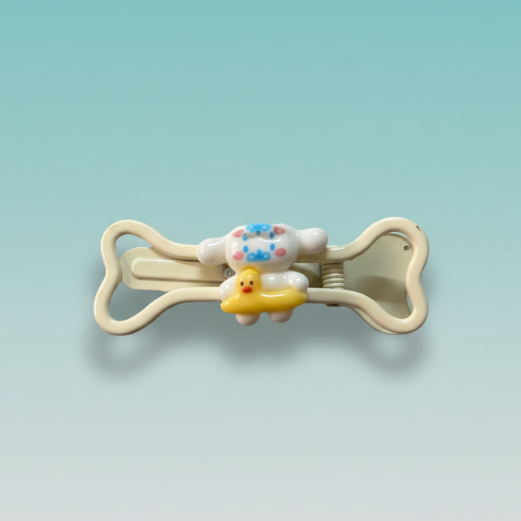 Sanrio Bone Metal Hair Clip by Gift Hub Mart