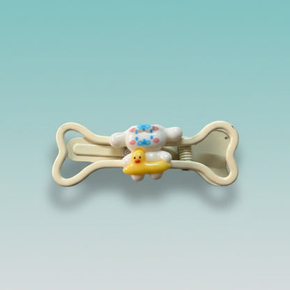 Sanrio Bone Metal Hair Clip by Gift Hub Mart