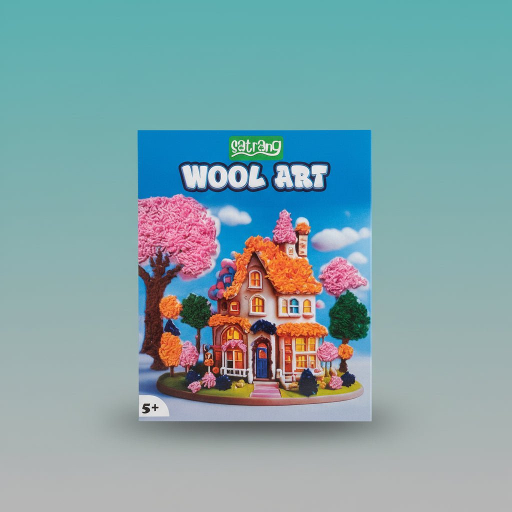 Satrang 3D Wool Art 5+ by Gift Hub Mart