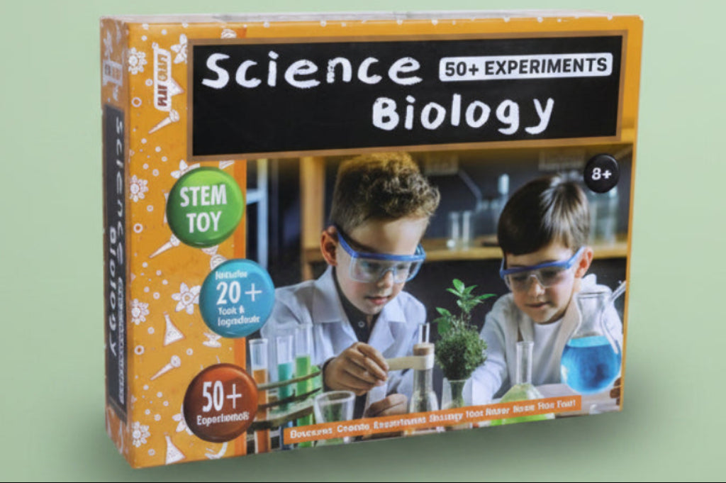 Science Biology 50+ Experiments Play Craft 8+ by Gift Hub Mart