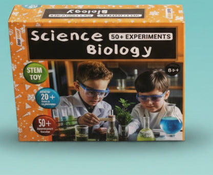 Science Biology 50+ Experiments Play Craft 8+ by Gift Hub Mart