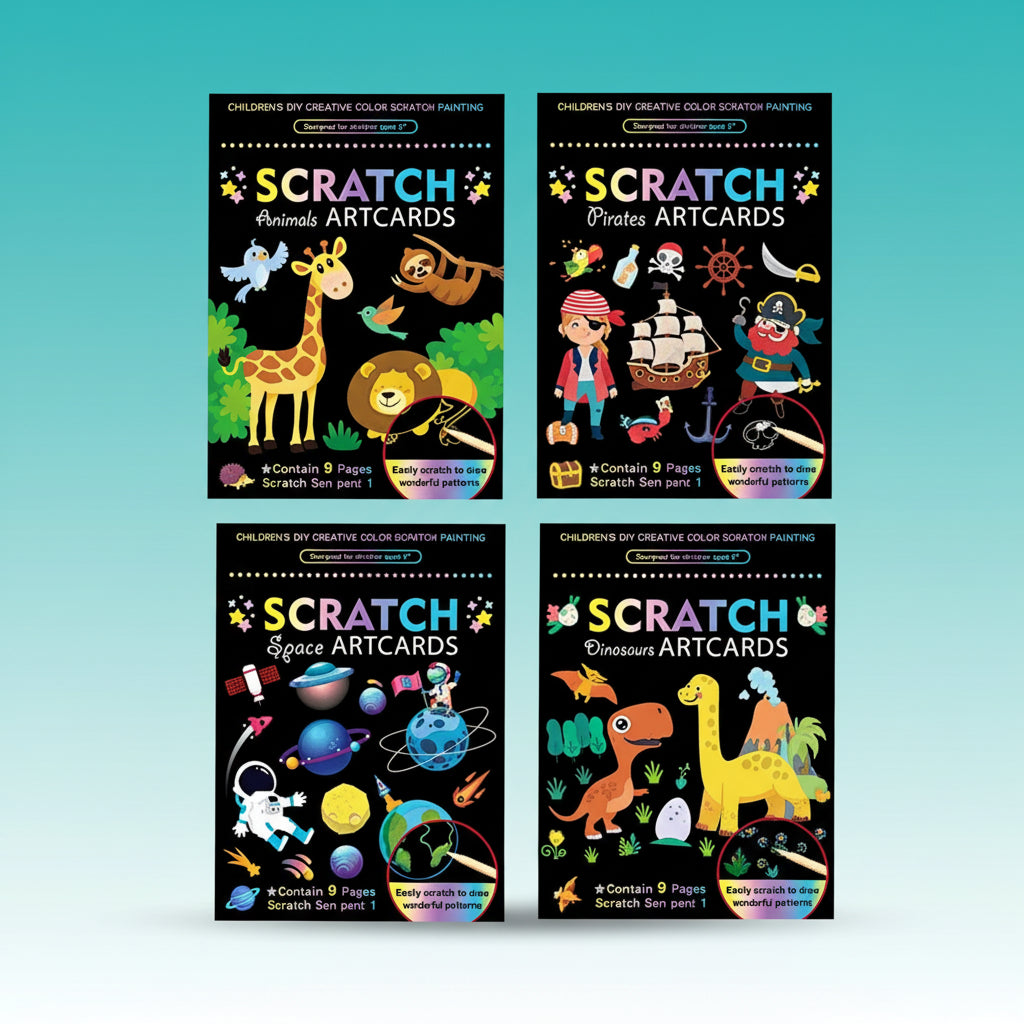 Scratch Art Cards by Gifthubmart