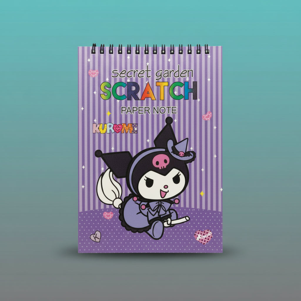 Scratch Pad- Kuromi by Gift Hub Mart