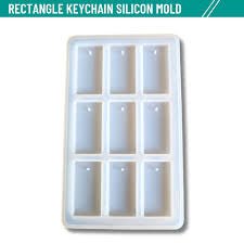Silicon Mould - Rectangle Key Chain by Gift Hub Mart