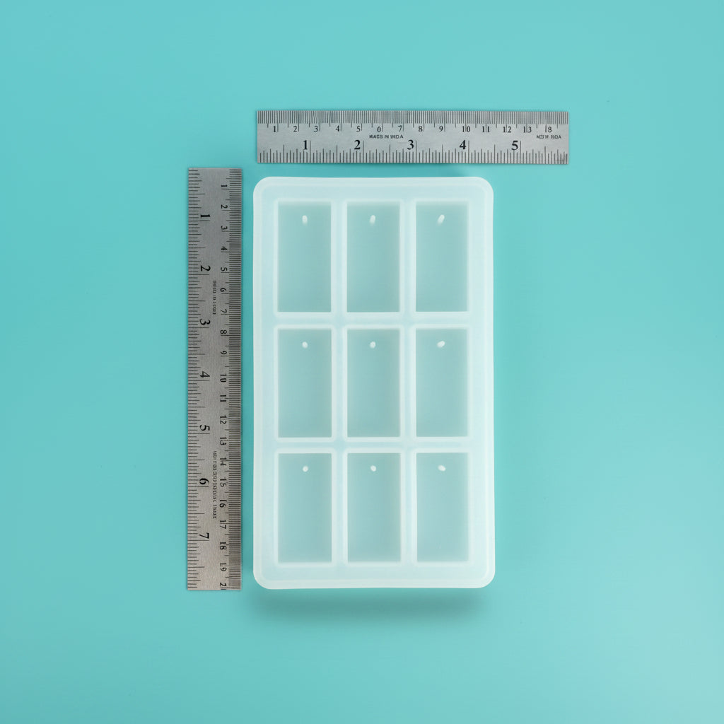 Silicon Mould - Rectangle Key Chain by Gift Hub Mart