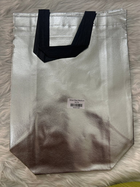Silver Bag Medium by Gift Hub Mart