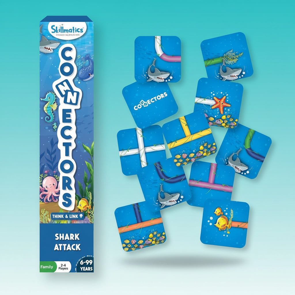 Skillmatics Connectors Shark Attacks by Gifthubmart