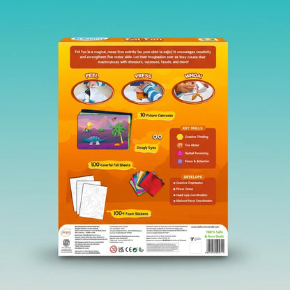 Skillmatics Foil Fun World Of Dinosaurs DIY 4-9 by Gifthubmart