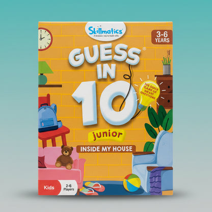 Skillmatics GUESS IN 10 JUNIOR- Inside My House (3-6 Yrs) by Gifthubmart