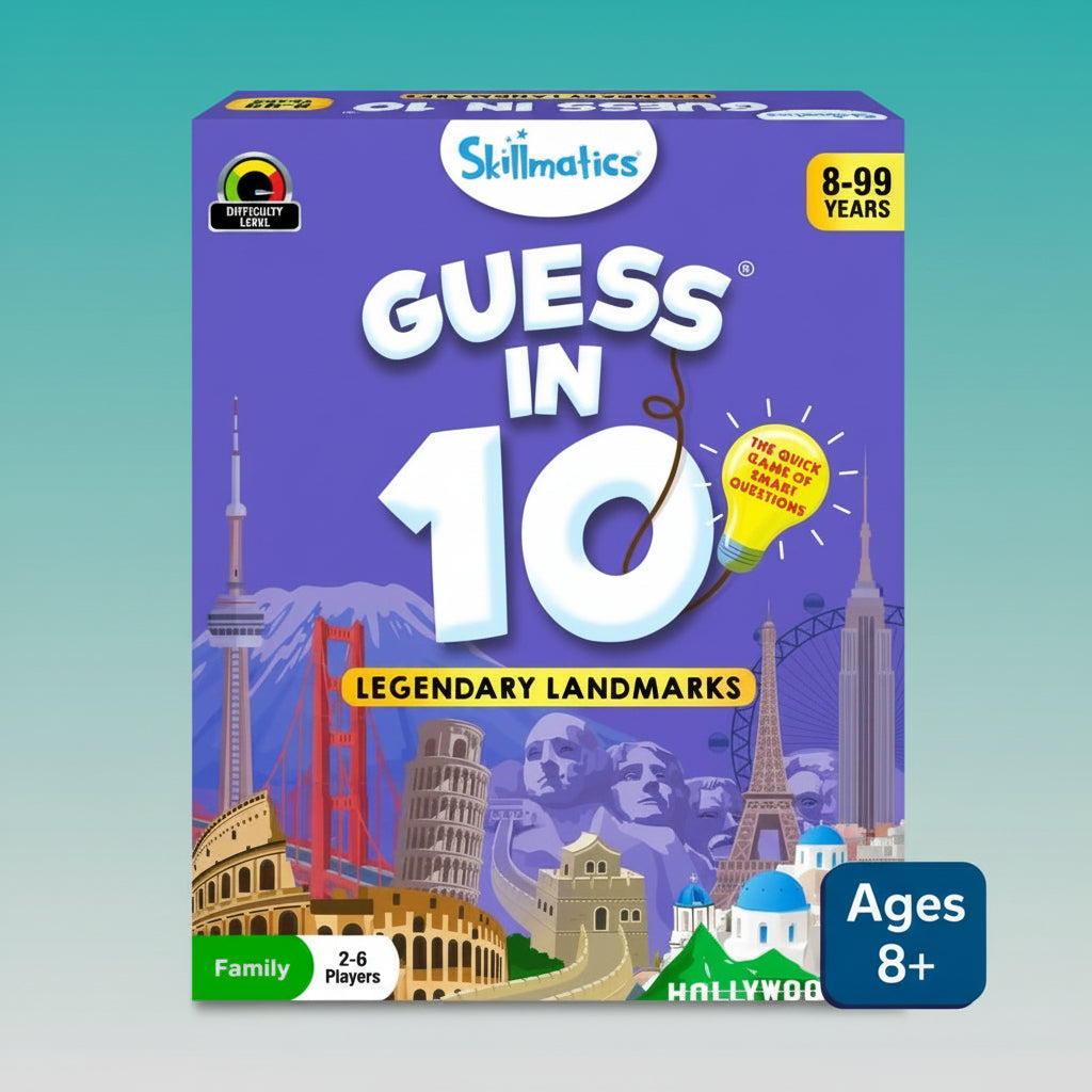 Skillmatics Guess in 10 Legendary Landmarks by Gifthubmart
